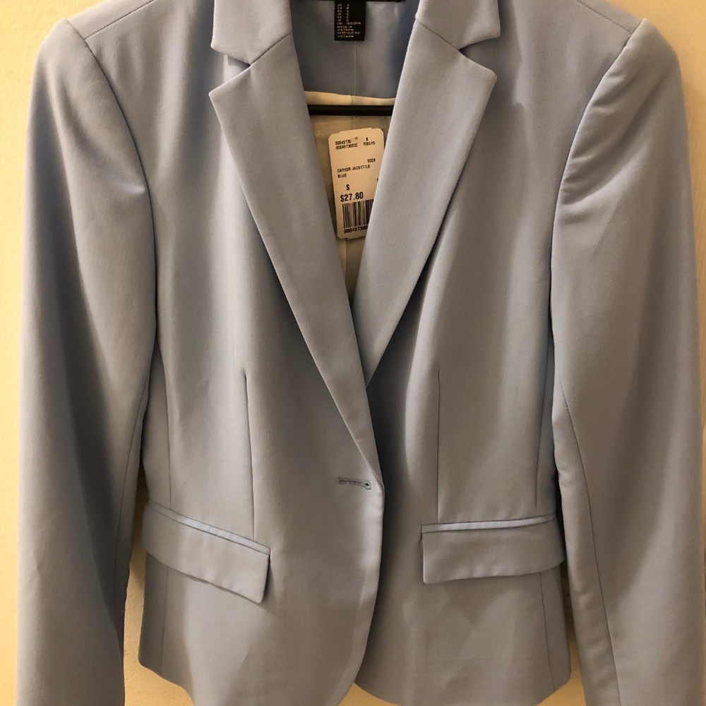 Light/Baby Blue Blazer